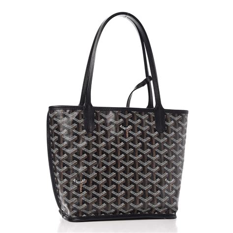 goyard mini anjou black|Goyard anjou mini price euro.